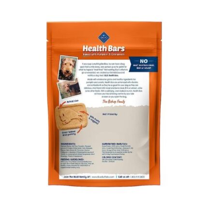 Blue Buffalo Health Bars Natural Crunchy Dog Treats Biscuits