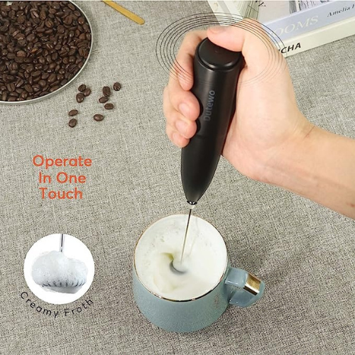 Hand Mixer Milk Frother for Coffee