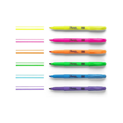 Sharpie Pocket Highlighters Assorted Colors