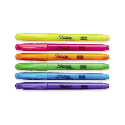 Sharpie Pocket Highlighters Assorted Colors