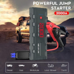 NEXPOW 2000A Peak 18000mAh Car Jump Starter with USB Quick Charge